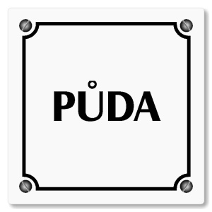 Půda, 100x100mm, bílá, Kansas